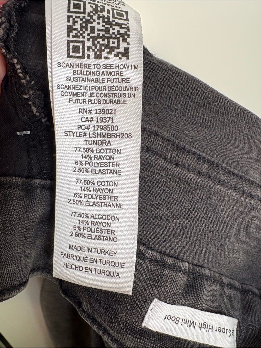 Frame Le Super High Mini Boot Denim Jeans (29) - Picture 10 of 10